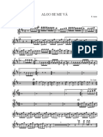 ALGO SE ME VA - SCORE. - 004 Clarinet in BB 1 PDF