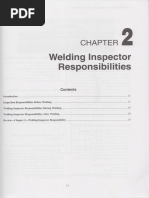 Welding - Inspector - Ch2 Quiz