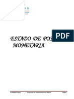 Documento Explicativo de La Posicion Monetaria-1 PDF