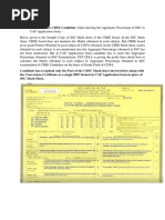 Conversion Certifiate CBCE, ICSE