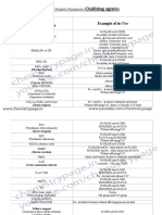 Organic Reagents