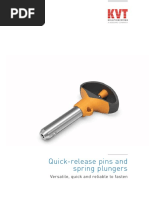 Quick-Release Pins & Spring Plungers