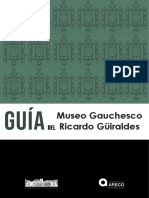 Guia Docente Museo Gauchesco Ricardo Güiraldes