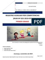 1 Registro Auxiliar Por Competencias - Primer Grado