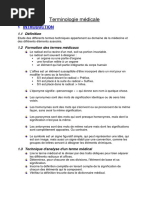 Terminologiemedicale PDF