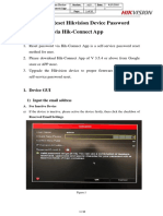 How To Reset Hikvision Device Password Via Hik-Connect App