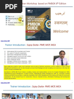 PMP Training Based On PMBOK 6th Edition Sujoy Dutta PDF