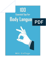 100 Essential Body Language Tips