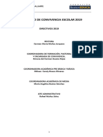 Manual de Comportamiento y Convivencia Escolar Colegio San Antonio Del Baluarte 2019 Def 08 Marzo