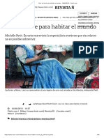 Leer Es Clave para Habitar El Mundo - 16 - 06 - 2015 - Michéle Petit PDF