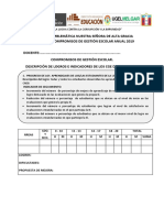 Informe Tecnico Pedagogico 2019