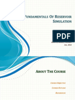 Reservoir Simulation Course PDF