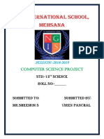 12th Computer Science Project PDF