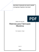 Materiais para Fabricação Mecânica