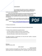 Actividad Carta Al Director