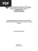 Balda, P. (2018) - Una Epistemología de Usos de Lo Proporcional. Un Estudio Socioepistemológico en El Contexto de La Huerta Escolar. Universidad Santo Tomás. Bogotá-Colombia PDF