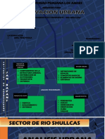 Diseño Urbano Ultimo Shullcas Rio