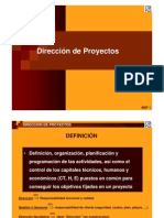 Dirección de Proyectos