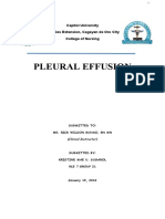 Pleural Effusion-Individual CP