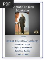 Biografía de Juan Montalvo