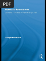 LIVRO. Network Journalism