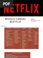 Modelo Canvas Nextflix