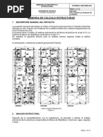 Memoria de Calculo Estructural