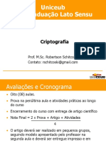 Aulas de Criptografia 2019