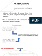 Semiologia Del Dolor Abdominal