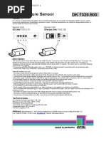 Rittal 7320.500 (Temperature Sensor) PDF