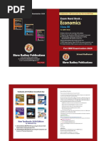 Sample of Exam Hand Book in Economics (Macro & IED) For CBSE Exam 2020 in 80 Pages Only For 100% Marks (Shree Radhey Publications) To Be Released in A Week