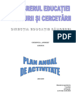 Plan de Activitate 2017 2018 1