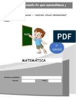 Evaluación de Salida de Matemática