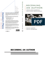 David Canter, Gavin Fairbairn - Becoming An Author (2006)