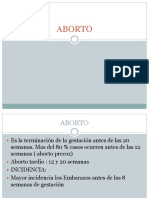 ABORTO y Embarazo No Evolutivo (Autoguardado)