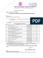 Academic Calender For 1st Year