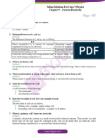 Selina Solutions For Class 9 Physics Chapter 9 Current Electricity PDF