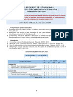 Educatie Muzicala CL - II 2019-2020 PDF