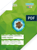 Tema 3 - Medidas para La Adaptación y Mitigación Al Cambio Climático PDF