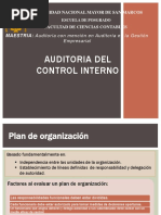 Auditoria Del Control Interno