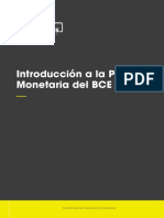 1-Introduccion A La Politica Monetaria Del BCE