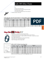 Grade 100 Alloy Chain
