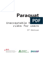 2011 Paraquat: Unacceptable Health Risks For Users