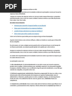 Ocho Causas Por Las Que Empresas Entran en Crisis