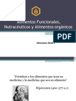 Alimentos Funcionales y Organicos