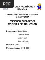 Cocinas de Induccion