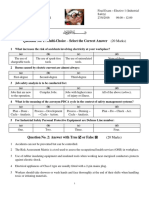 Final Exam Safety 27. August 2016