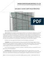 Factors That Caused Glass Curtain Wall Visual Distortion