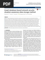 Graph Database-Based Network Security