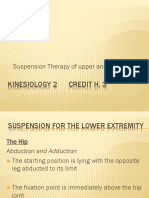 Suspension Therapy of Upper and Lower Limb